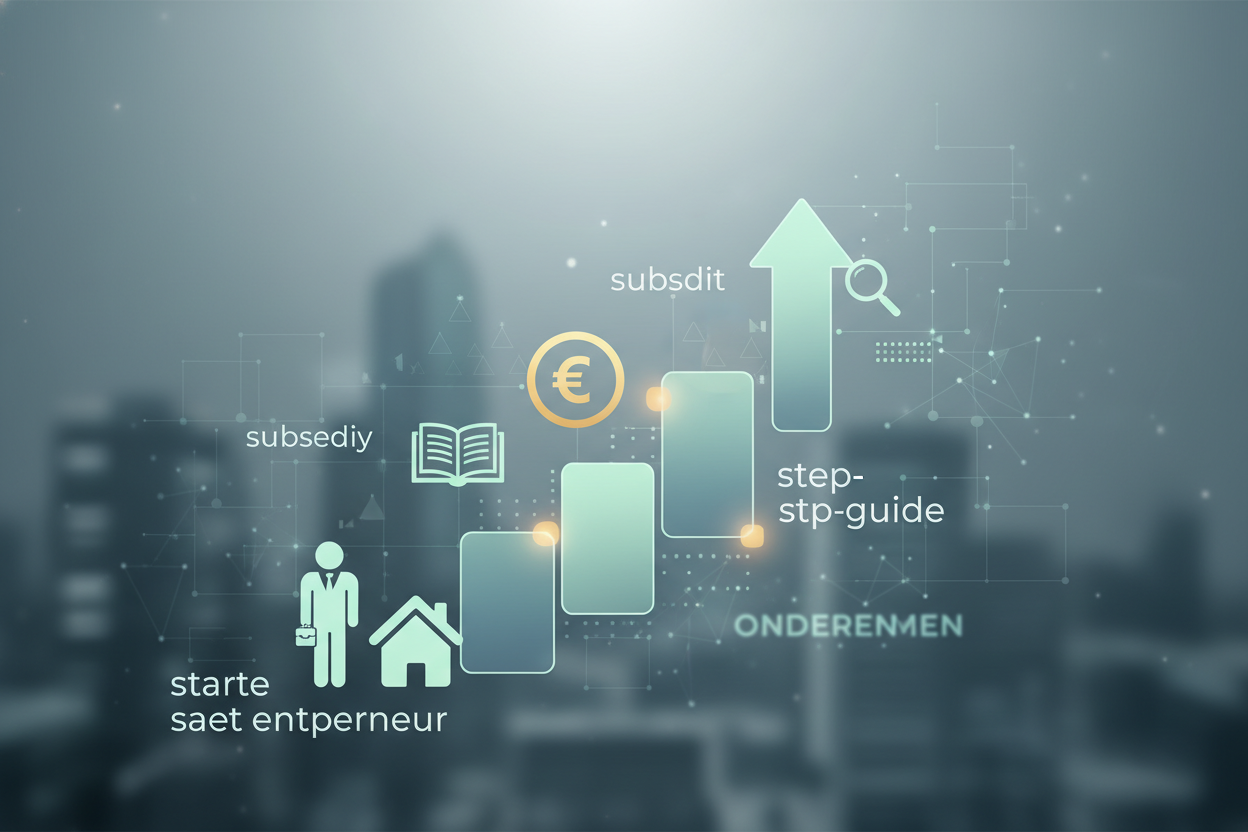Subsidie startende ondernemer: een stap-voor-stap handleiding